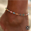 Summer ankle bracelet, fashionable beach accessory, European style