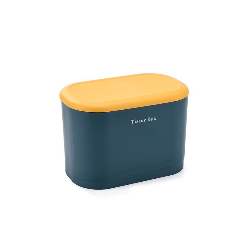 Caja de pañuelos montada en la pared sin perforaciones de baño Doméstico directo de fábrica caja de rollo impermeable de Baño de hotel multifuncional