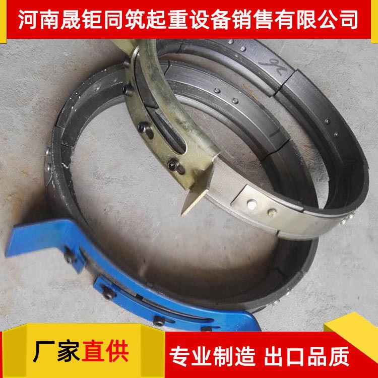 厂家河南矿山直供新型2T开口球墨铸铁导绳器2T钢管导绳器起重配件