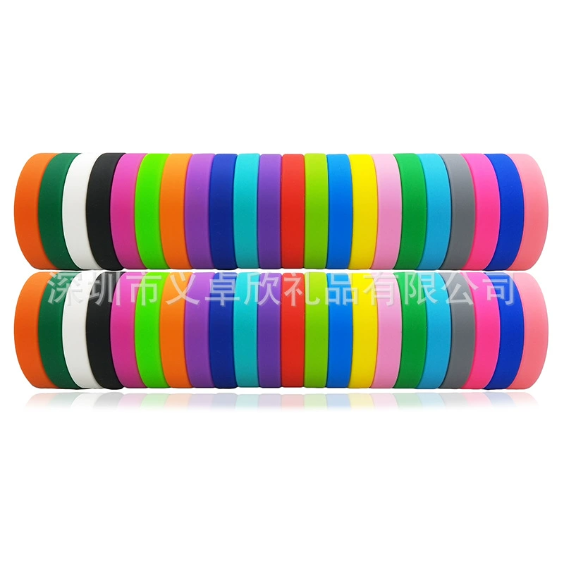 Silicone bracelet for St. Valentine's Day for beloved