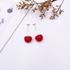 Summer fruit long universal fashionable earrings, city style