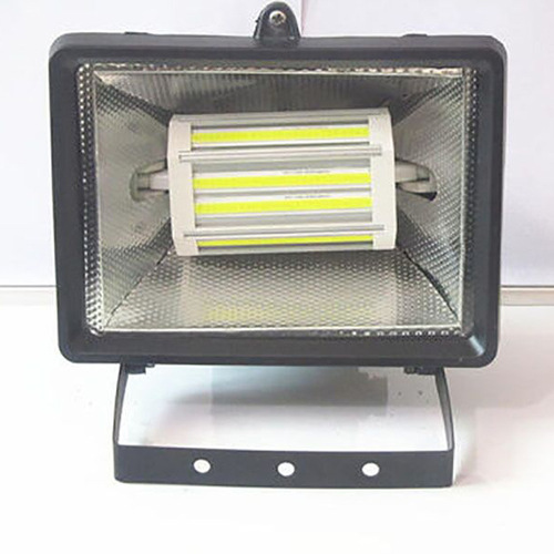 Replace Cross-border dimmable 110/230V COB R7S 30W LED corn light with halogen lamp J118 300W