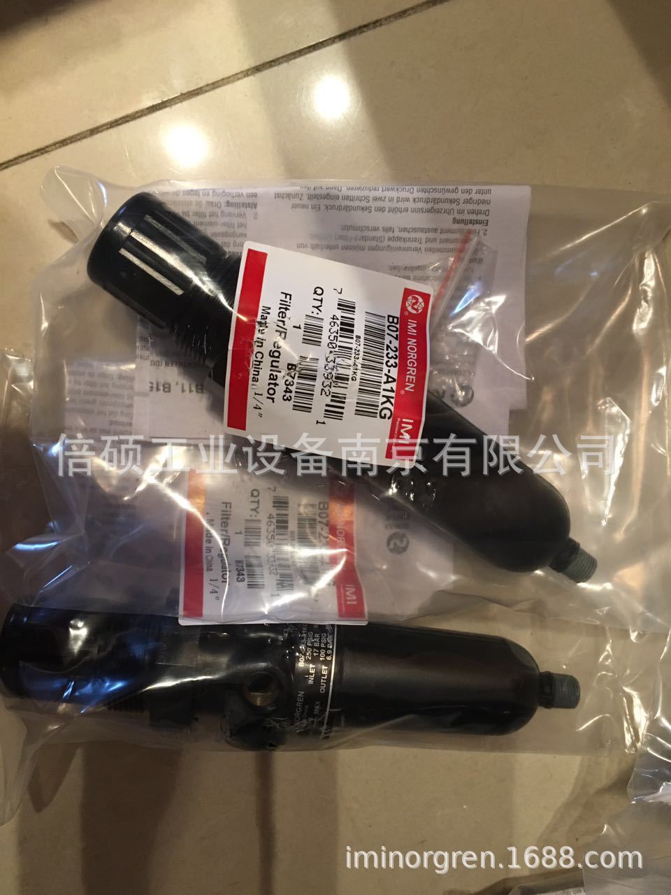 IMI NORGREN 诺冠过滤减压阀B07-233-A1KG原装正品大量现货