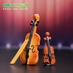 模擬楽器ピアノサックス中国風古箏琵琶二胡大バイオリンギター微景観置物