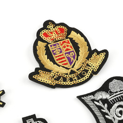 Computer embroidery fabric badges hat badges clothing accessories shoulder straps DIY back adhesive patches patch labels embroidery fabric stickers