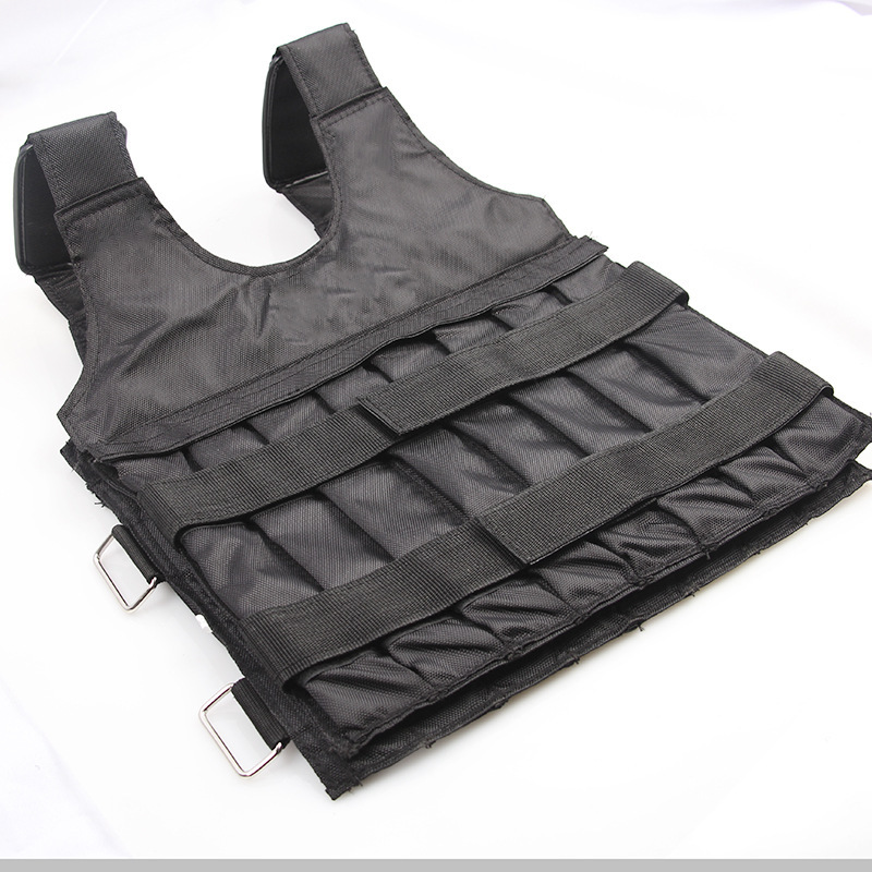 1-20kg Adjustable Weight Vest Lead Block Invisible Oxford Cloth Steel Vest Fitness Equipment Steel Sand Vest