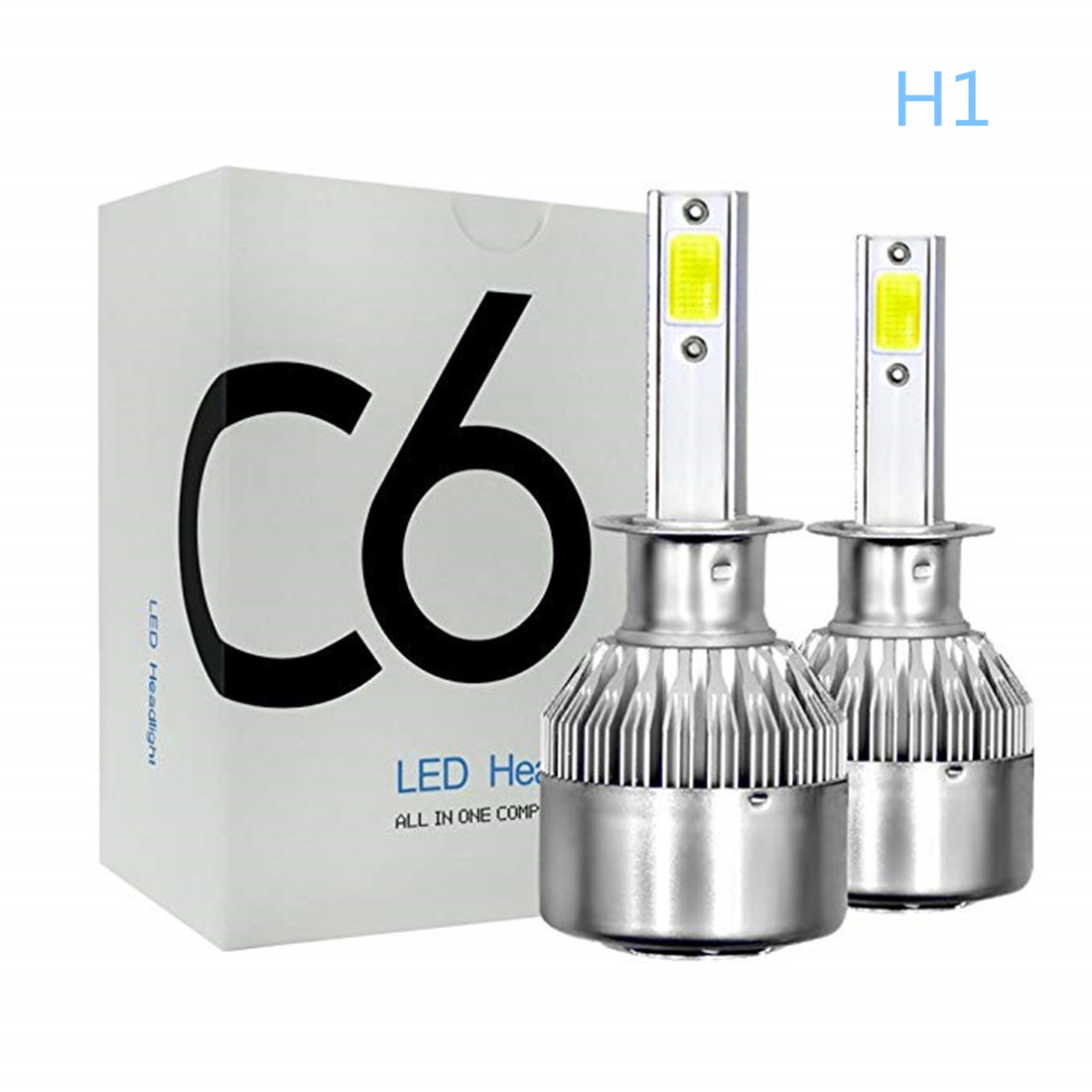 跨境专供 c6 led汽车大灯 LED大灯 汽车led大灯H7H4H119005前照灯