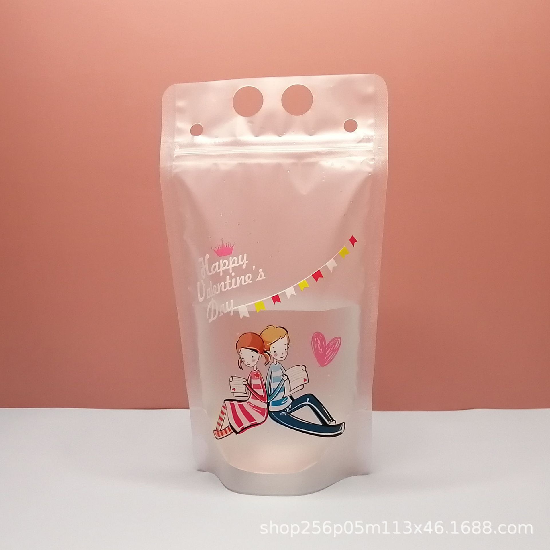 Pajita de 500cm para parejas; material compuesto