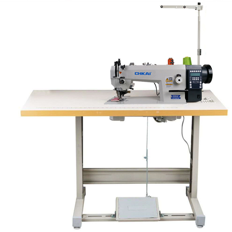 Equipo de corte síncrono coche grueso material de corte bolsa todo en uno computadora industrial síncrono recorte máquina de coser