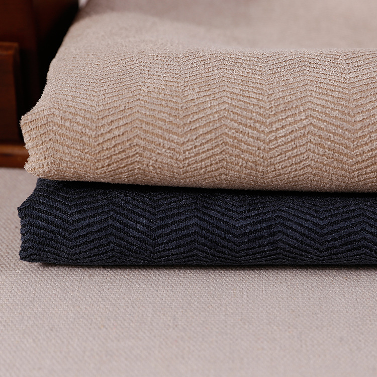 梭织人字斜纹麂皮绒 纬向沙发车套抱枕麂皮绒面料绒感沙发套磨毛