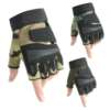 Tactics camouflage street gloves suitable for men and women for gym outside climbing, fingerless