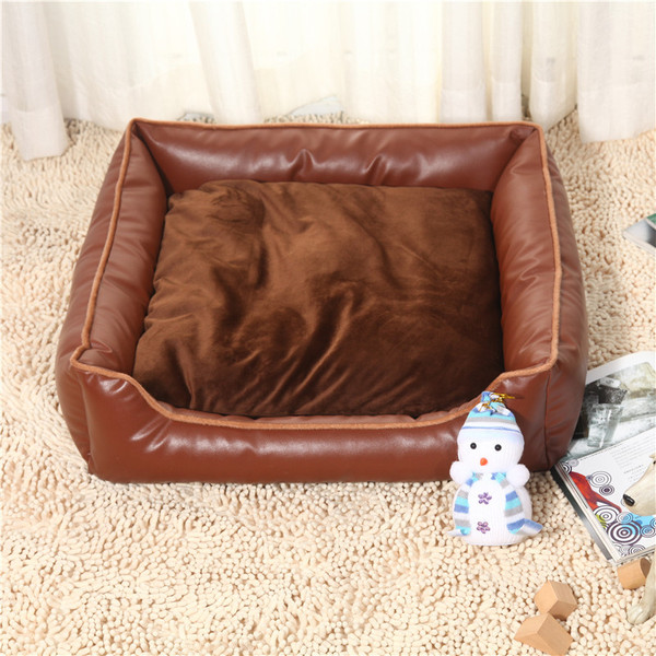 Factory direct waterproof PU dog nest disassembly and washing pet…
