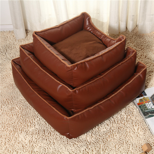 Factory direct waterproof PU dog nest disassembly and washing pet…