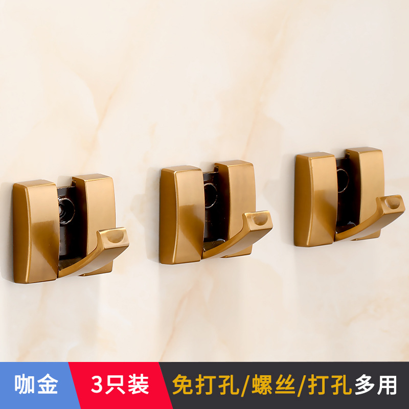 Fábrica de fabricación transfronteriza Comercio exterior oculto creativo invisible gancho plegable simple moderno cuarto de baño dormitorio ropa gancho