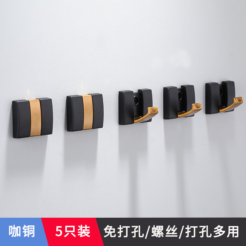 Fábrica de fabricación transfronteriza Comercio exterior oculto creativo invisible gancho plegable simple moderno cuarto de baño dormitorio ropa gancho