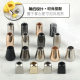Factory Supply New Metal Hanging Bell Sweatshirt Down Jacket Drawstring Button Elasticus Rope Buckle Metal Paint Buckle