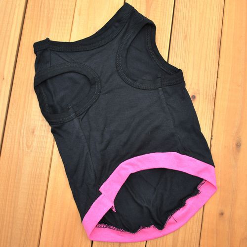 Summer black breathable vest