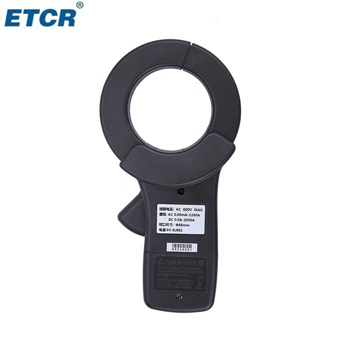 Iridium Thai (ETCR) ETCR6800D large diameter AC/DC clamp-on current meter clamp-on current tester