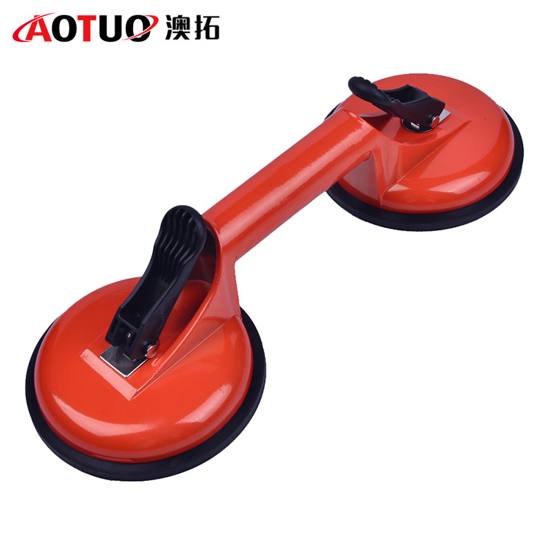 Gran cantidad de aleación de aluminio Youpot doble garra ventosa de vidrio ventosa de azulejos ventosa de suelo ventosa al por mayor