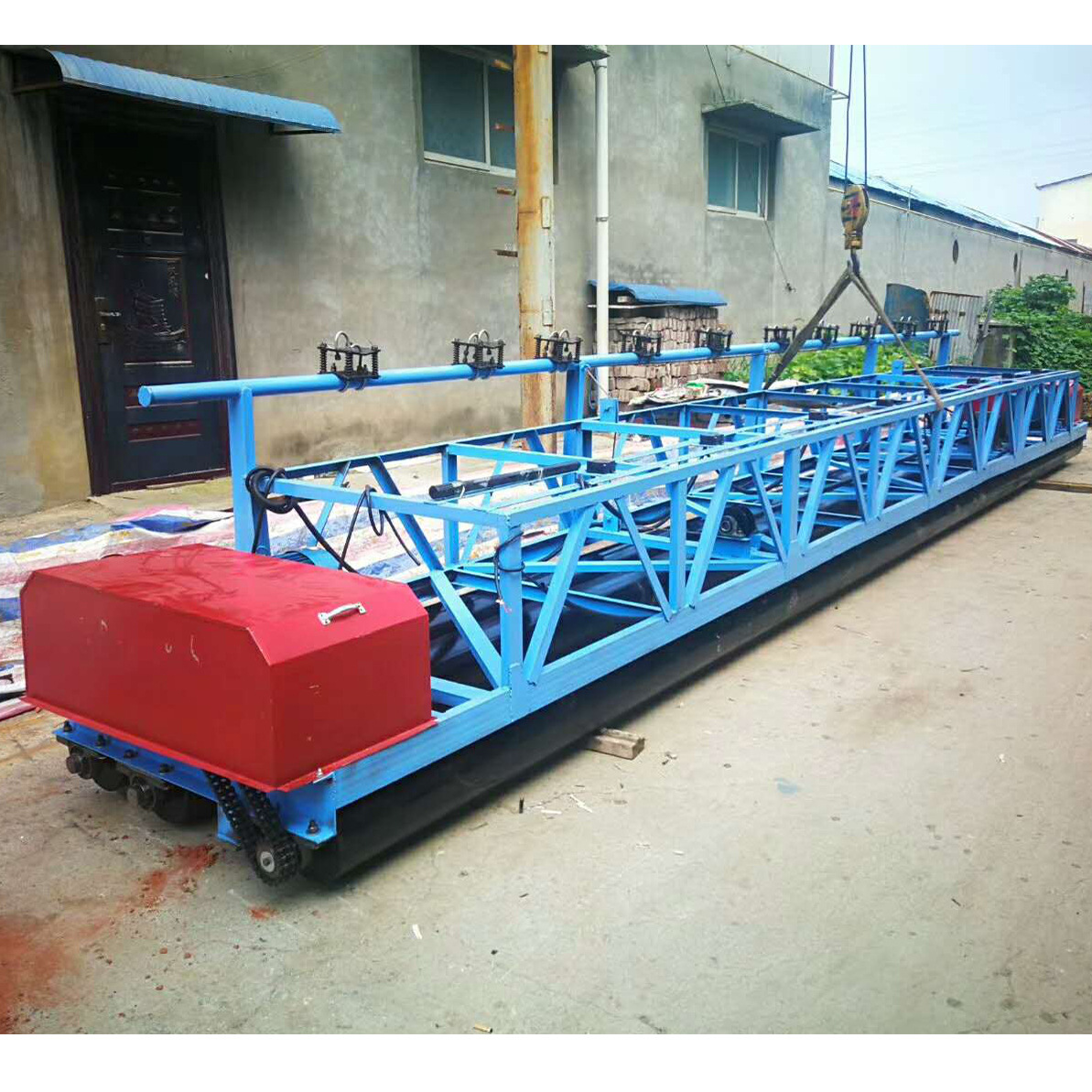 12.5米四轴滚筒式摊铺机 桥梁隧道振捣摊铺机