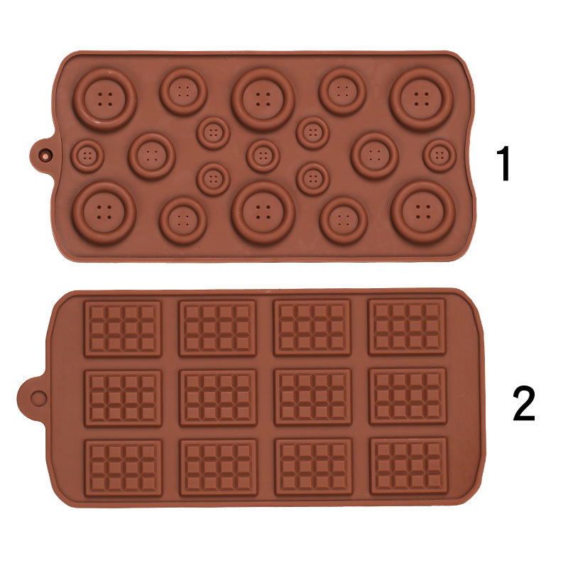 Botón Huafu molde de silicona DIY cristal epoxi material botón Huafu pastel teléfono Shell accesorios Decoración