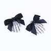 Hairgrip with bow, retro hair accessory, hairpins, European style, halloween