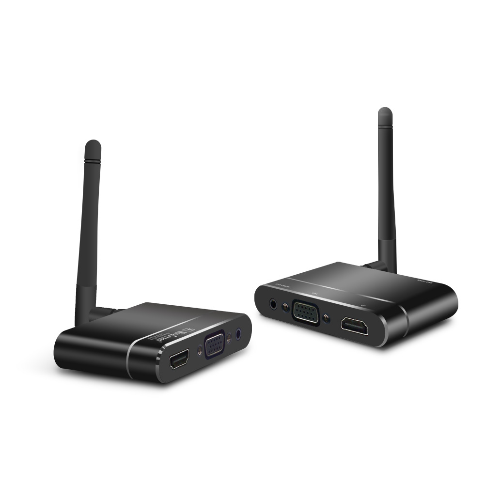 Inteligente inalámbrica HDMI mismo dispositivo de pantalla super antena señal + AV navegación del coche + interfaz HDMI + interfaz VGA