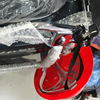 Electric car electric battery, helmet, lock, metal motorcycle, anti-theft, clips included, aluminum alloy