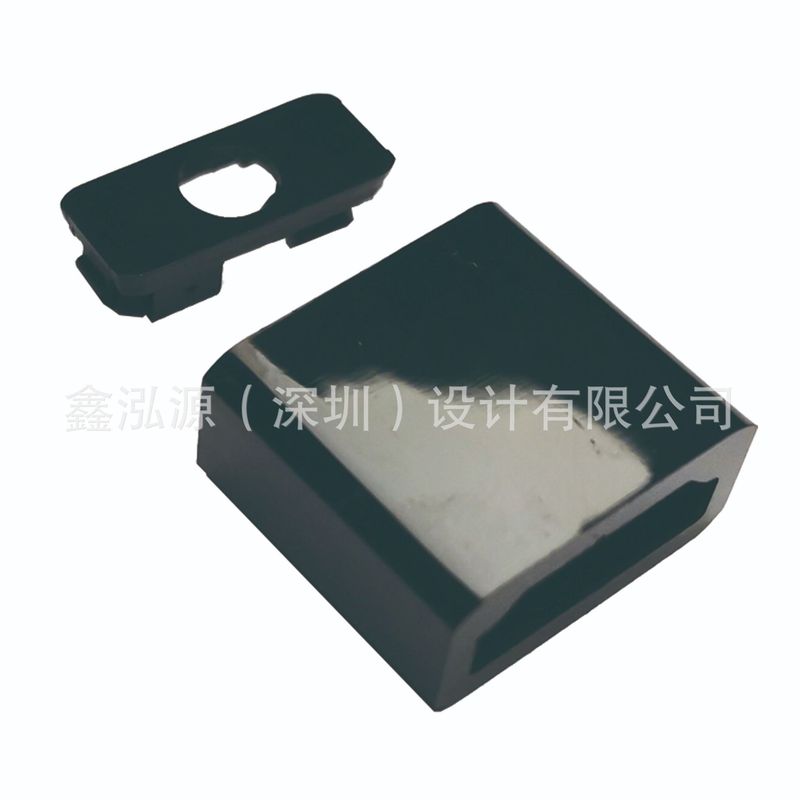 Hdmiプラスチックカバーケーブルケーブル公端ハイライト黒色absハイビジョン中継ケーブルカバー角型|undefined