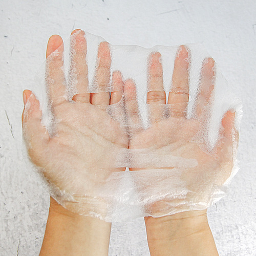 Disposable silk compressed facial mask cold compress patch Beauty salon thin sterile hydrating wet compress compressed mask buckle