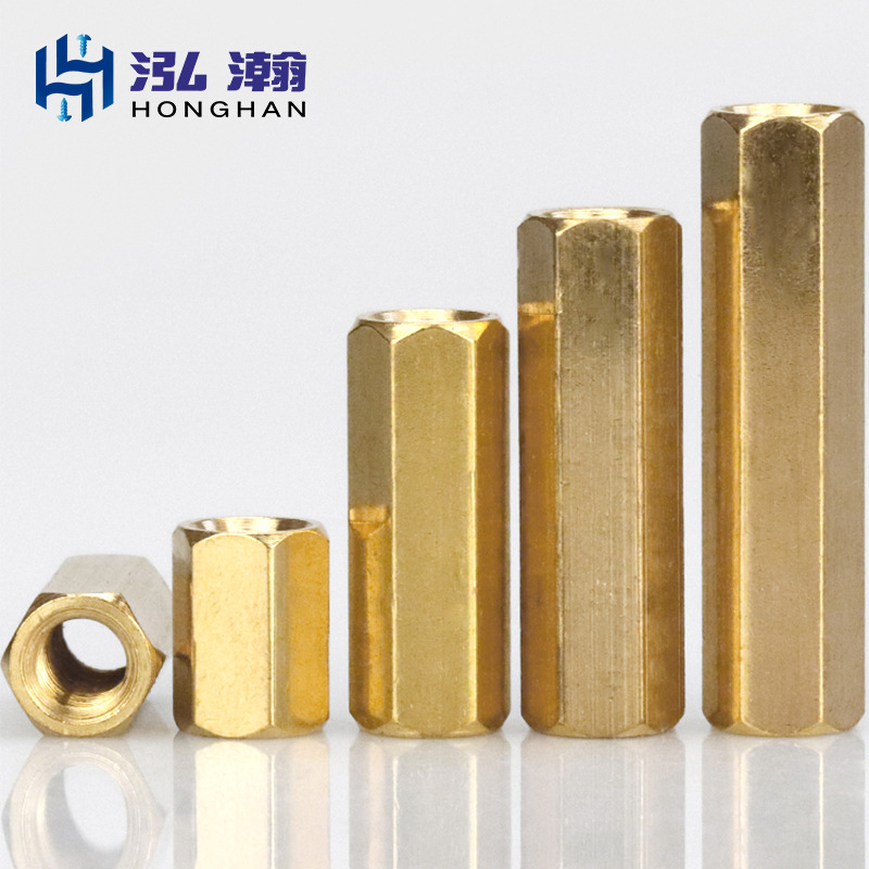 M2M2.5双通铜柱 隔离螺柱 内六角螺丝母 铜柱铜杆双头机箱隔离柱