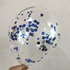 Transparent balloon, children's nail sequins, layout, decorations, 12inch, 8 gram, Birthday gift