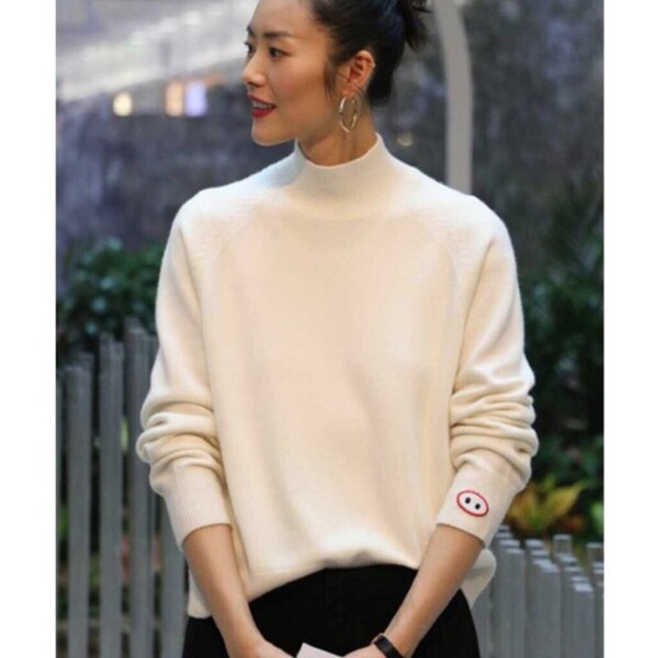 Woolen cashmere base body-friendly sweater