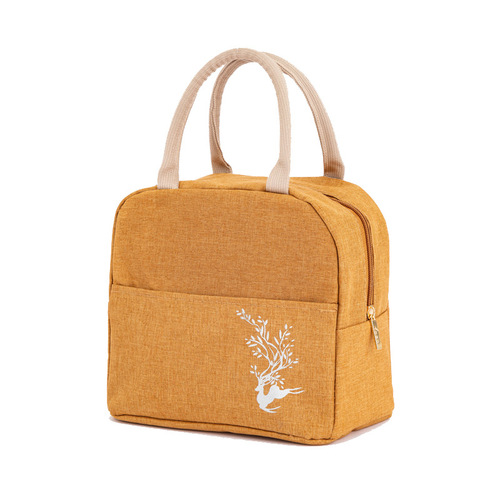National style portable lunch bag, portable insulated fresh-keeping bag, lunch box bag, mother's handbag cross-border hot sale