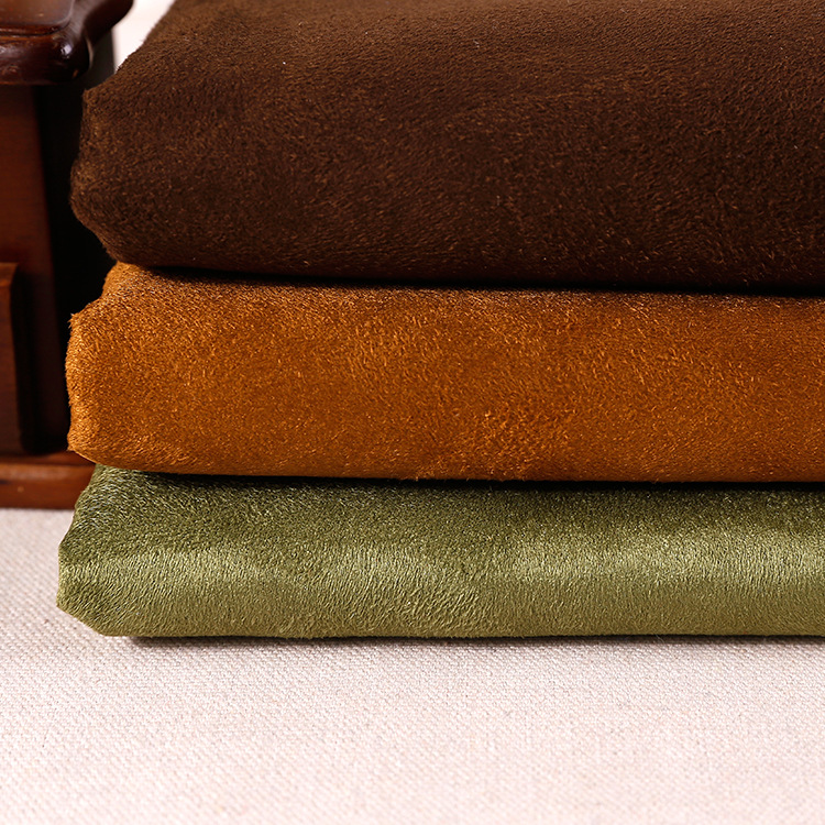 300D经向超纤鹿皮绒涤纶布沙发狗垫包鼠标垫外套抱枕布料哑光麂皮