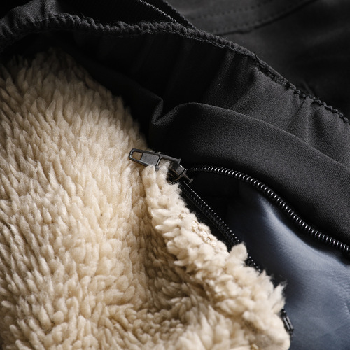 Factory direct sales men's three-in-one removable autumn and winter velvet thickened waterproof and cold-proof outdoor warm mountaineering pants