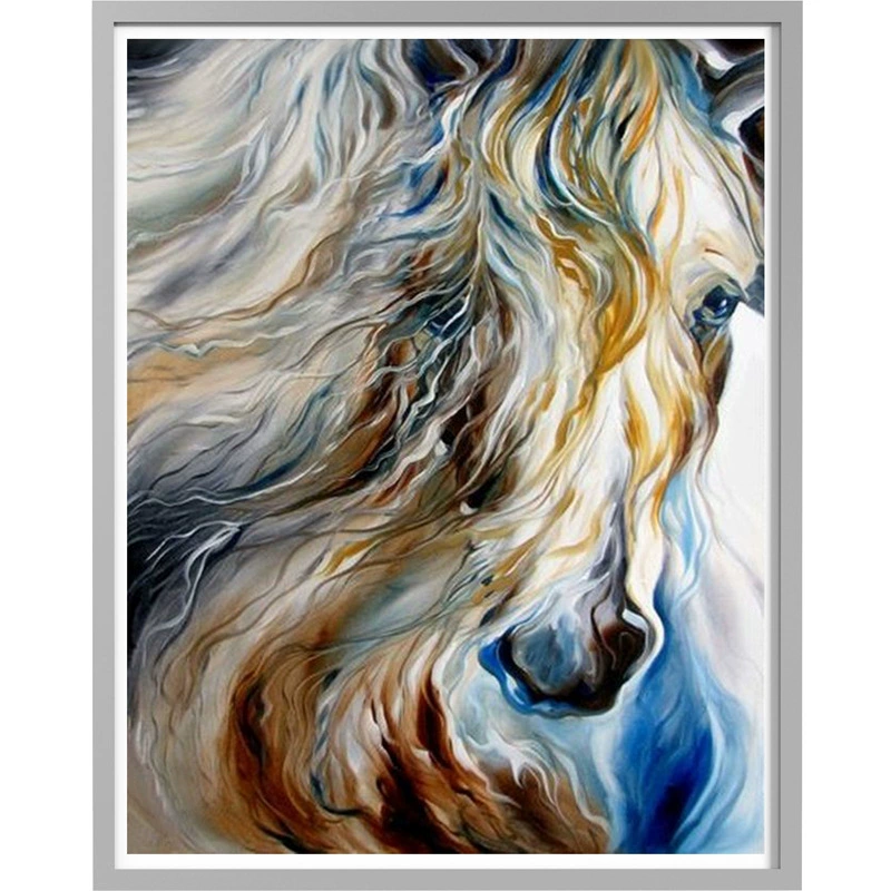 Канва 5D алмазной живописи — полный набор для пейзажа и фигур, 30×40 см, смолы диаманта