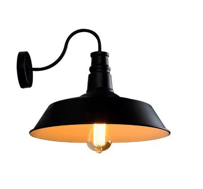 Lámpara de pared de viento industrial retro personalidad creativa loft americana sala de estar comedor estudio dormitorio lámparas de pared de cabezal de cama