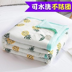 水洗い綿夏布団エアコン夏涼しげ水洗いシングル二人夏薄い布団子供布団プレゼント卸売り