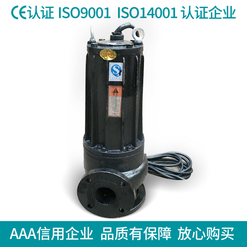 厂家直销WQK/QG带切割装置排污泵 污水泵 带刀