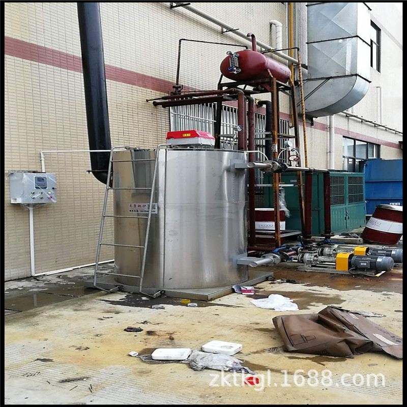 全国供货食品厂油炸鸡翅油炸海鱼用燃油燃气不锈钢导热油锅炉