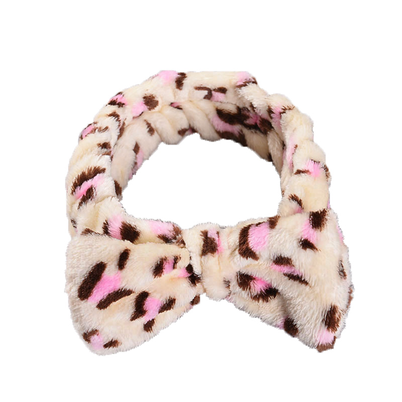 Creative Japanese and Korean Coral Fleece Bow Hair Band Adult Wash Hair Band Hair Band Women's Makeup Headband Hair Accessories