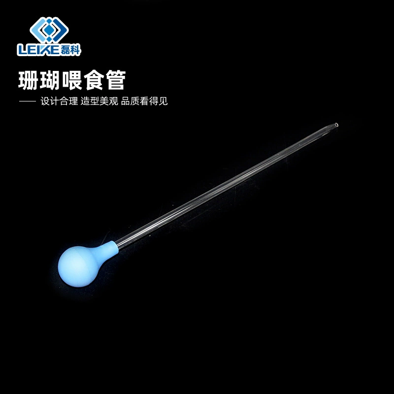 Кормушка для коралловых кормушек 35 см Короткая трубка для очистки аквариума Акриловая трубка для кормления