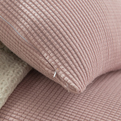 北歐沙發靠墊套大靠背枕客廳辦公室抱枕午睡枕床頭床上靠墊不含芯