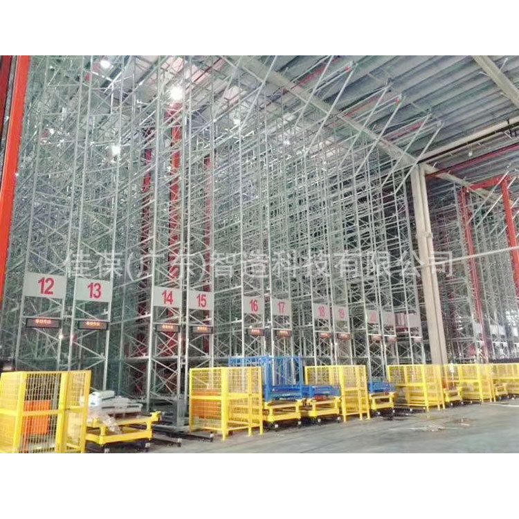 佳葆(广东)重型高位仓储重力货架 动式拆卸横梁仓库货架 工厂