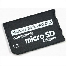 批发TF内存卡/micro sd卡转MS pro duo PSP游戏机记忆棒转换卡套