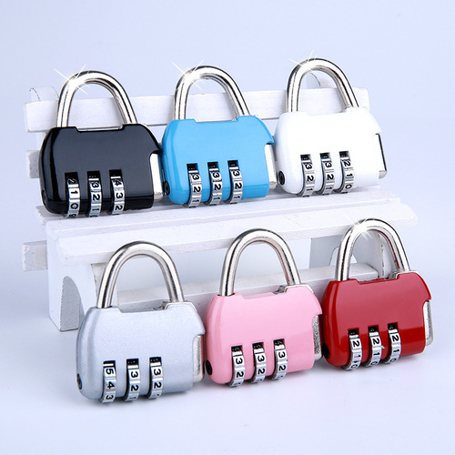 Password lock waterproof anti-rust travel suitcase lock locker gym home use small size lock