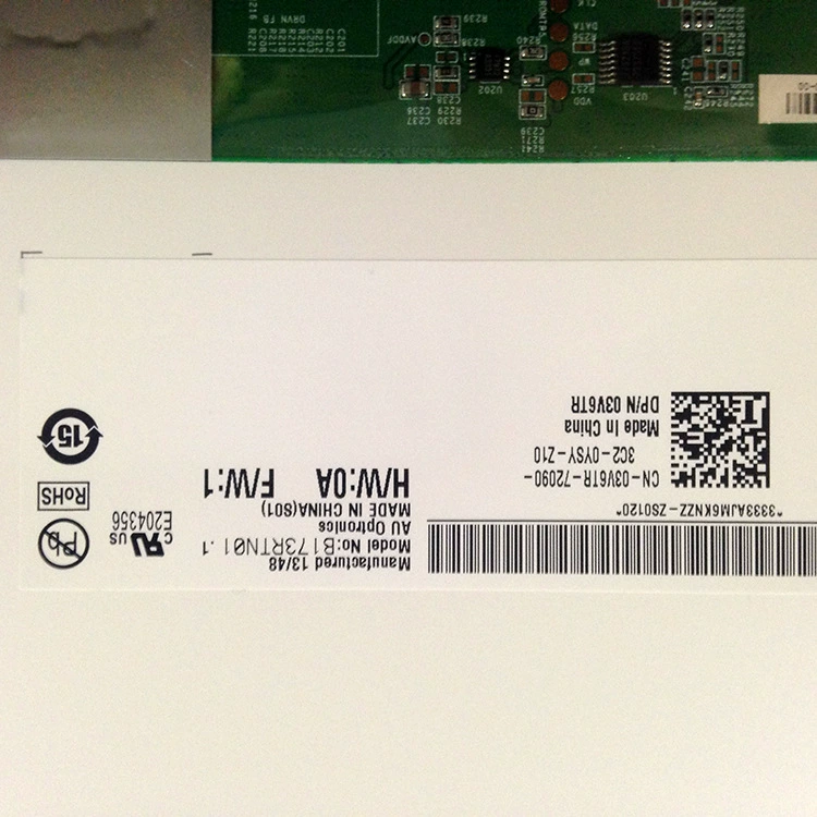 B173HAN01.1 Hongji V3-772 MSI G272 рекламный дисплей 17,3-дюймовый LCD дисплей