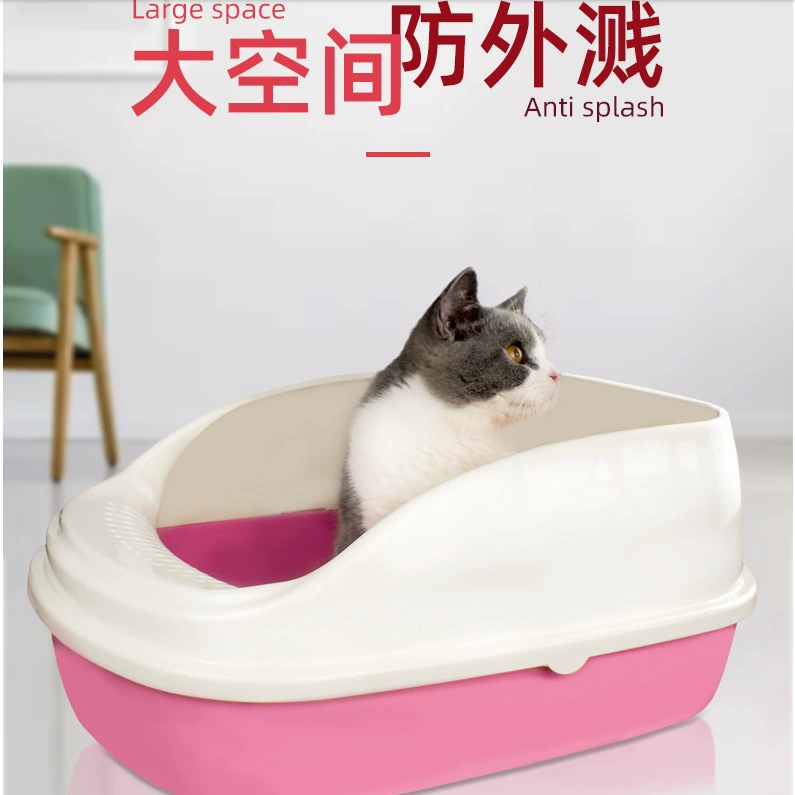 Прямые поставки с фабрики полузакрытый съемный таз для кошачьих туалетов кошачий Туалет Лопата для кошачьих туалетов ящик для домашних животных