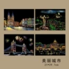 A4 Color ② Beautiful City (4 photos)